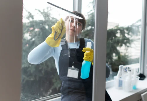 Nettoyage de vitres intérieures et extérieures à Houlle